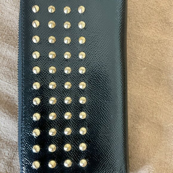Burberry Studded Leather Wallet - Picture 2 of 5